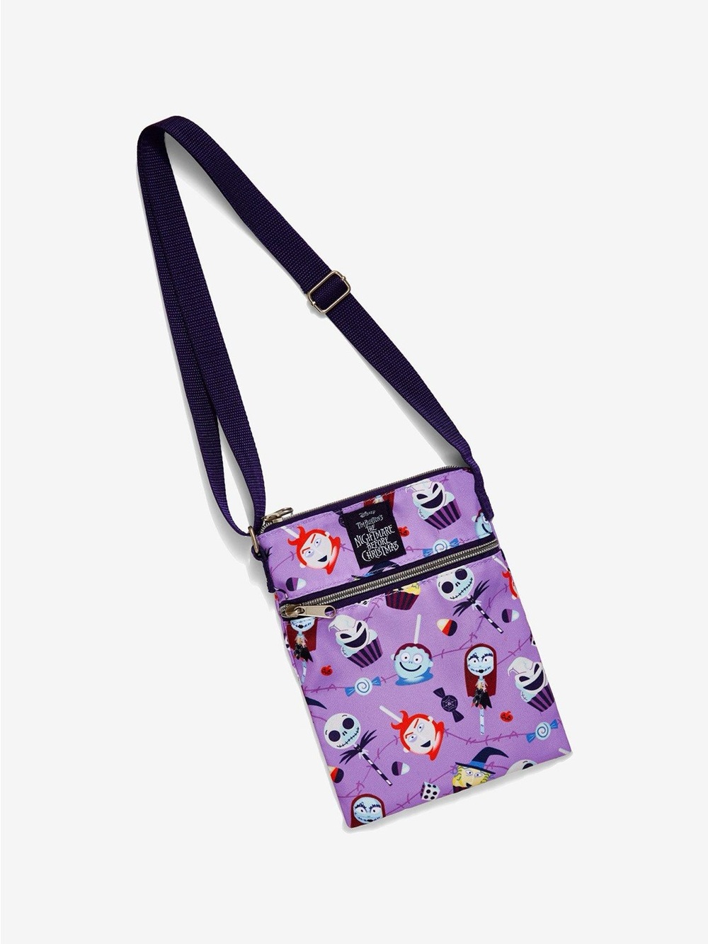 Loungefly The Nightmare Before Christmas Treats Passport Crossbody Bag NWT!